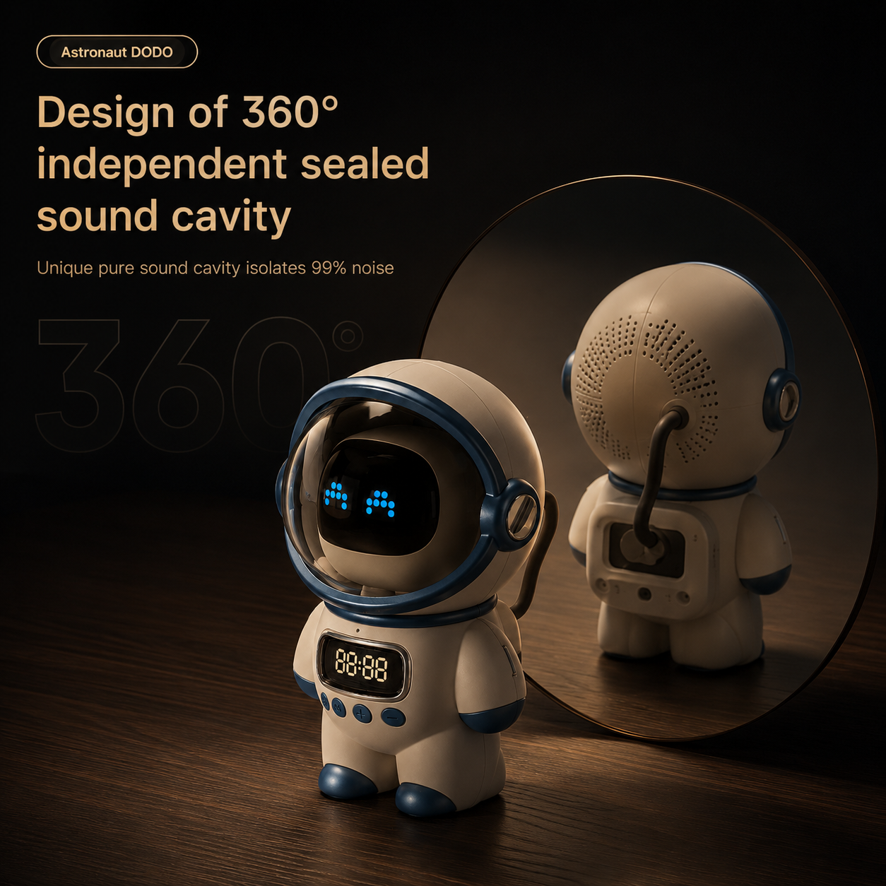 Astronaut DODO Wireless Speaker Night Light