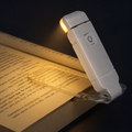 Slim USB Clip & Stand Book Light – Rechargeable Reading Lamp